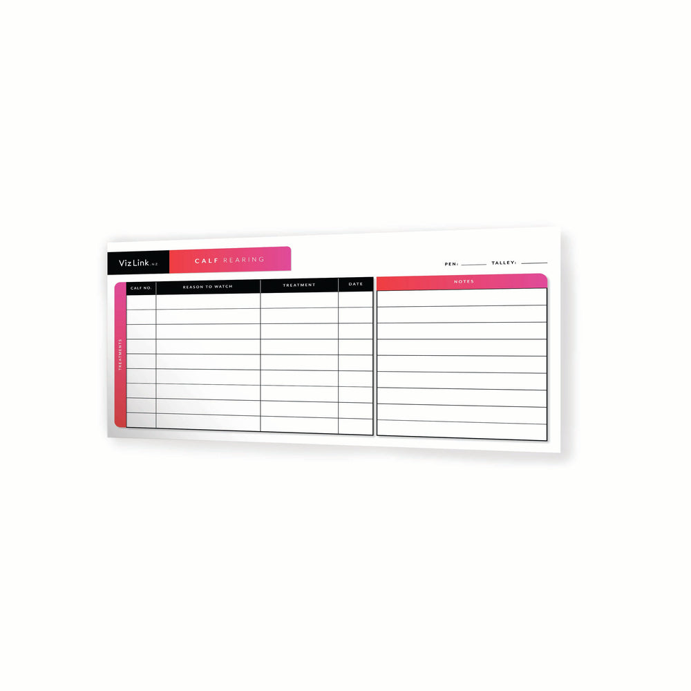 
                  
                    The calf rearing portable Whiteboard - Pack of four
                  
                